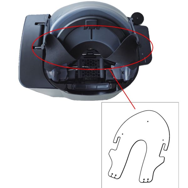 【自動シャンプー機器 消耗品】アクアポッド用フェイスシール(10枚入り)